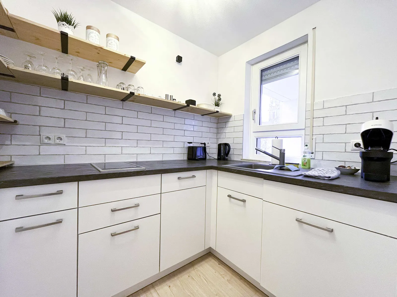 Separate Küche des Stadtnests